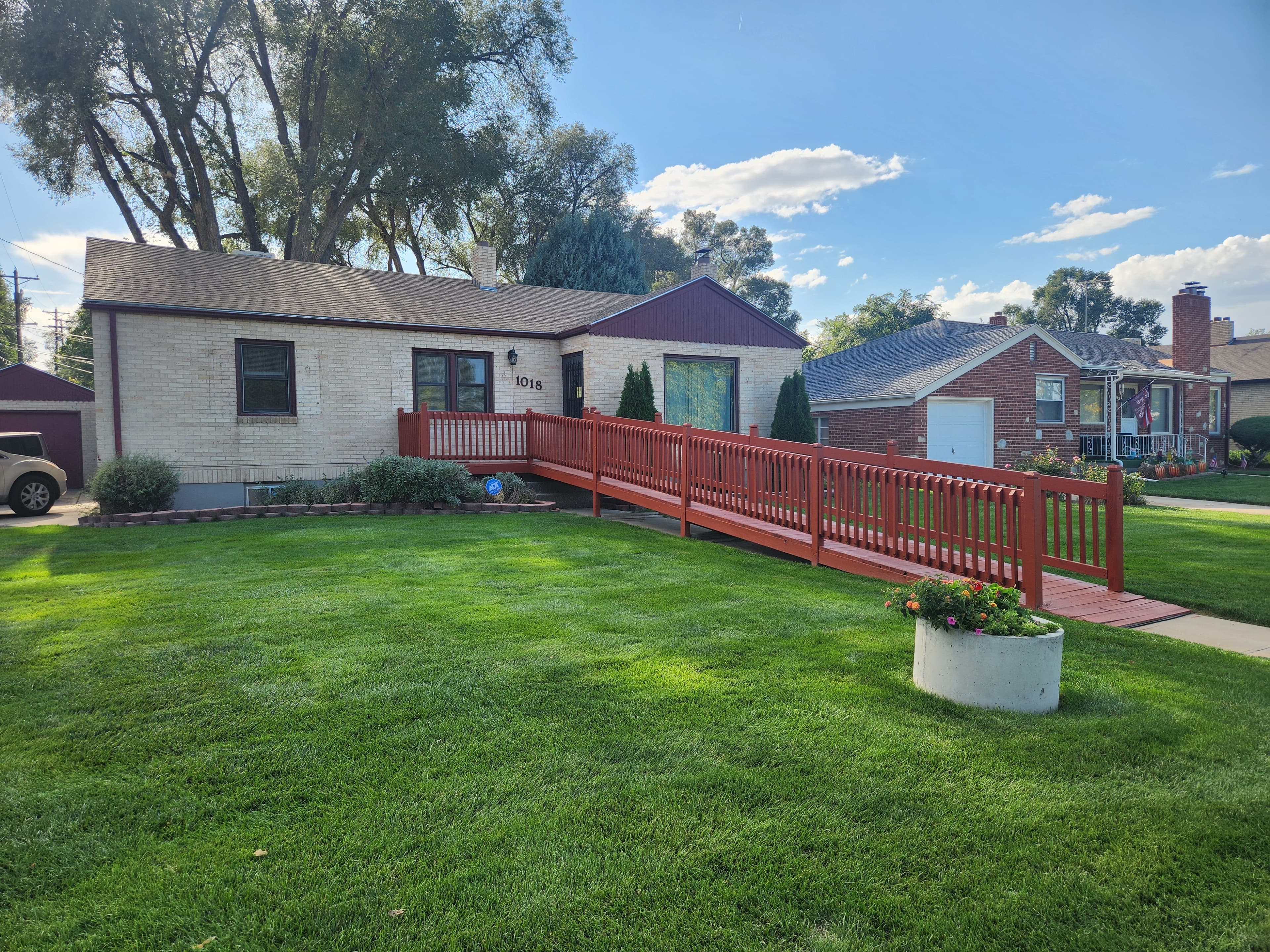 The PCC Foundation office, a tan brick house at 1018 W. Orman Avenue in Pueblo